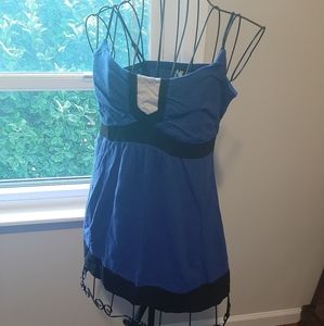 Geo color block cami